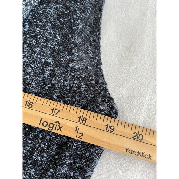 Vintage WindRiver Womens Boho Knit Fringe Vest In Charcoal Black L Whimsigoth - Picture 3 of 7